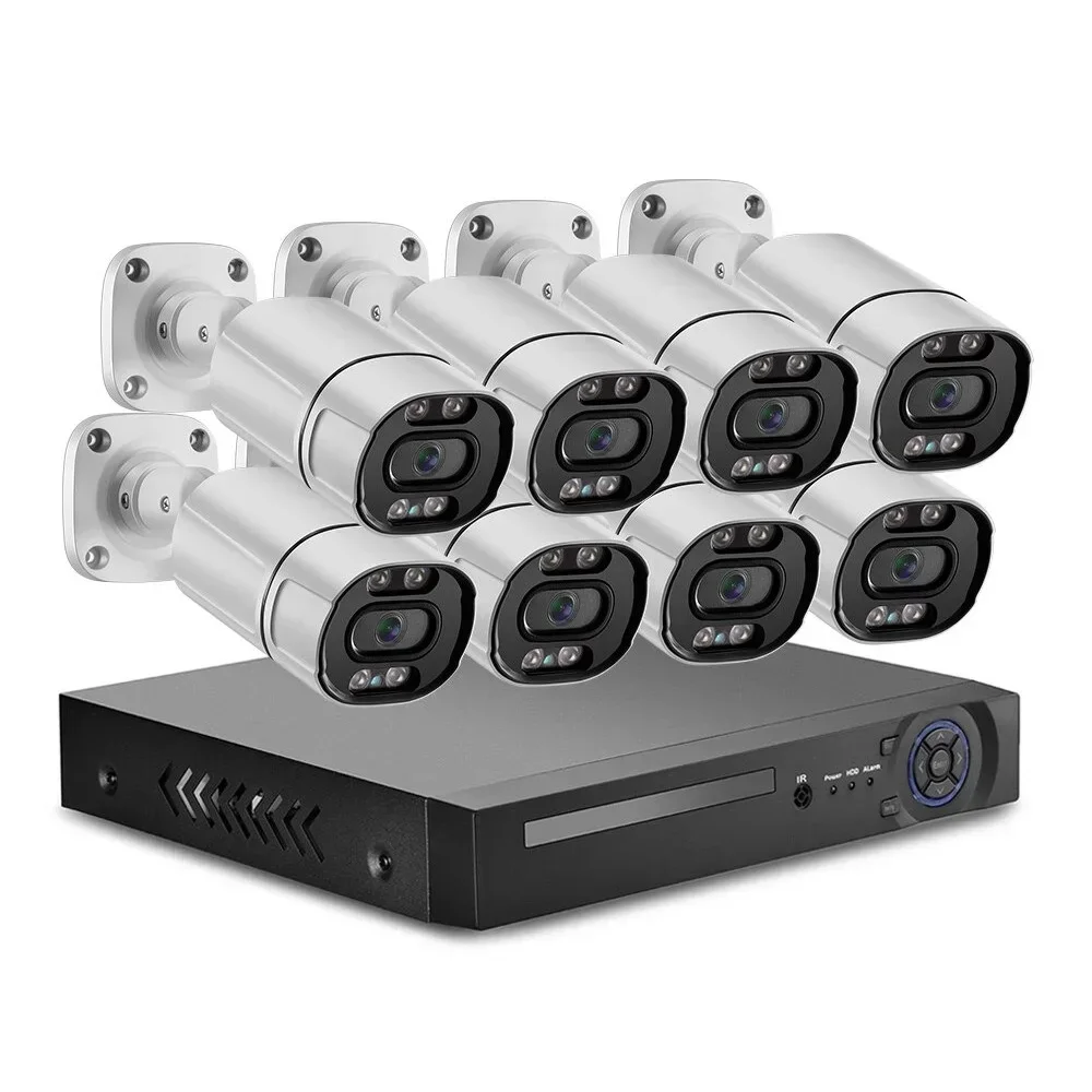 Nvr Kit 8 Channel - NOWE Tanie Zewnętrzne 8-kanałowe Zestawy Kamer