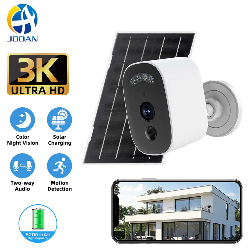 Home Security Blink - Kamera bezpieczeństwa Jooan 3K HD, solarna,
