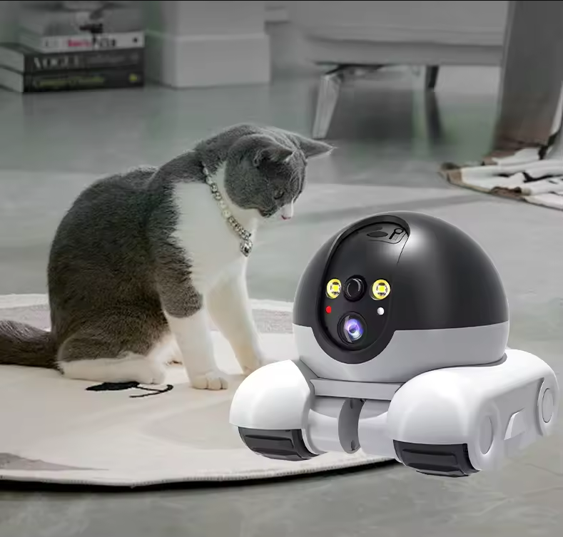 Home Security Robots - Bezprzewodowa kamera robotyczna z dwoma obiektywami