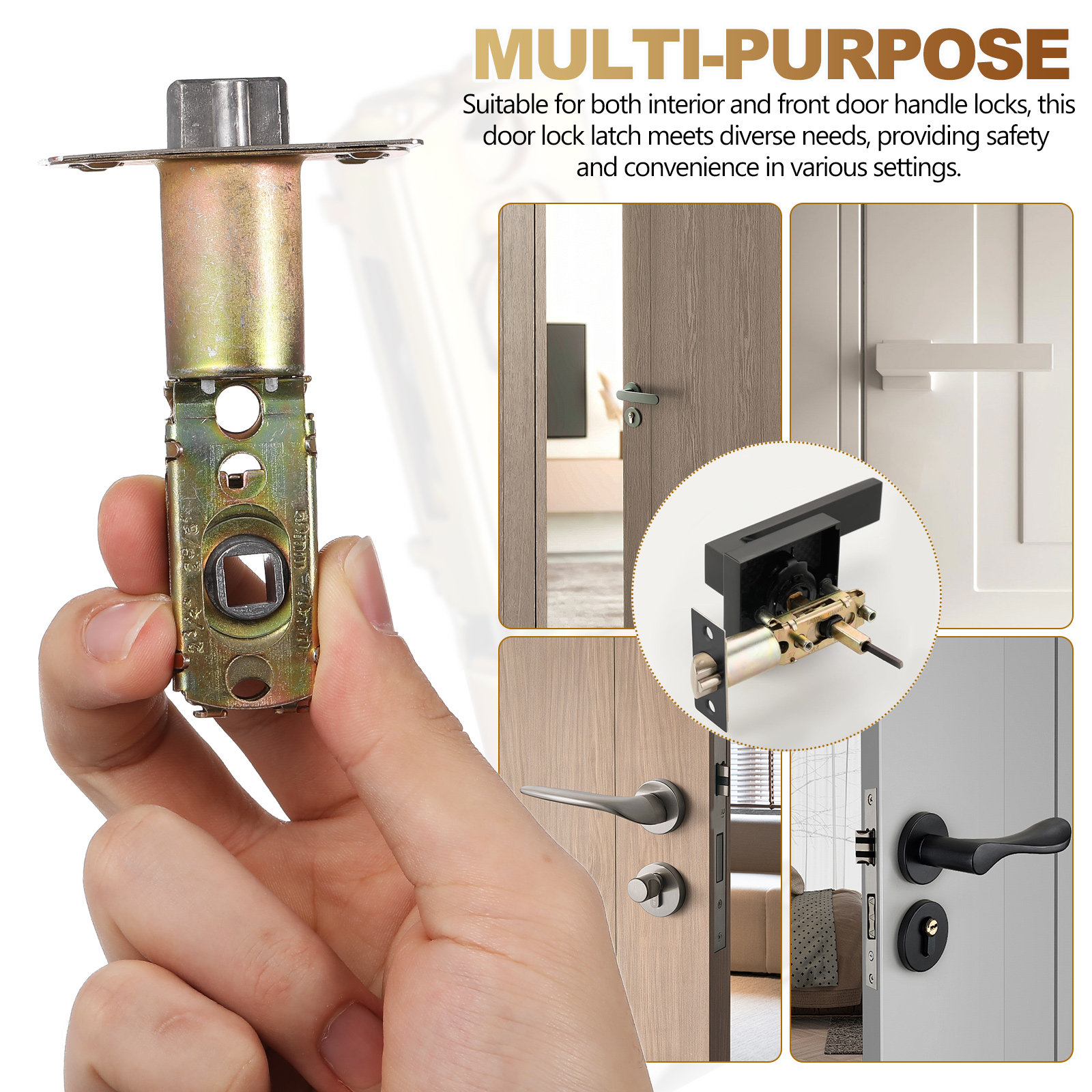 Home Security Tapo - Regulowane okucia zamka do drzwi, uniwersalna