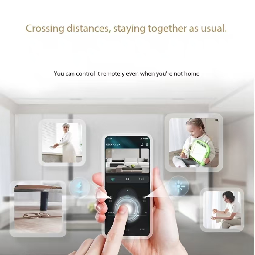 Enabot EBO AIR 2 Robot Towarzy – Home Security Robots recenzja i cena