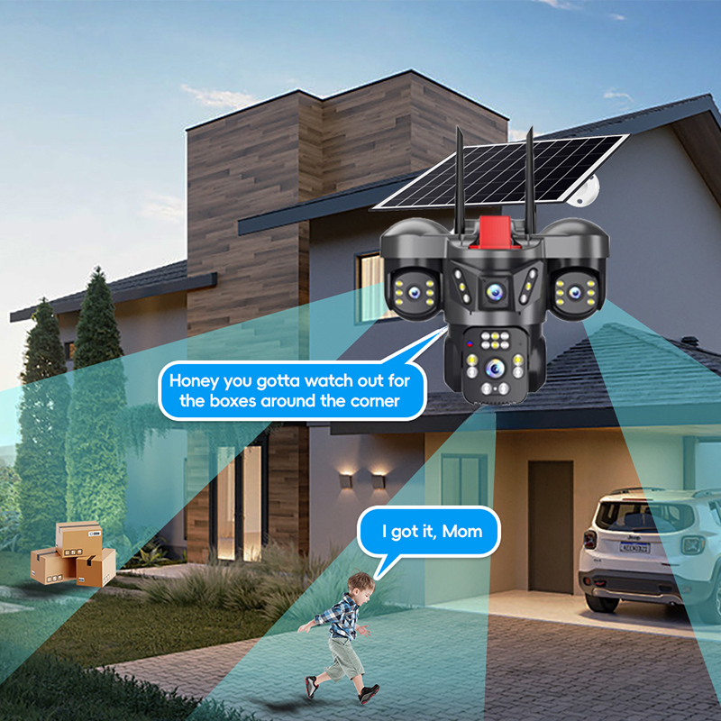 Kamera bezpieczeństwa CCTV PTZ – Home Security Video Recording Systems recenzja i cena