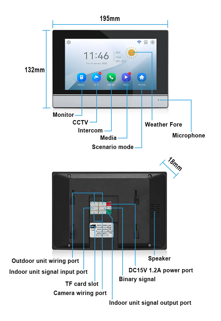 Tuya Smart Home Apartment Buil – Home Security Video Recording Systems recenzja i cena