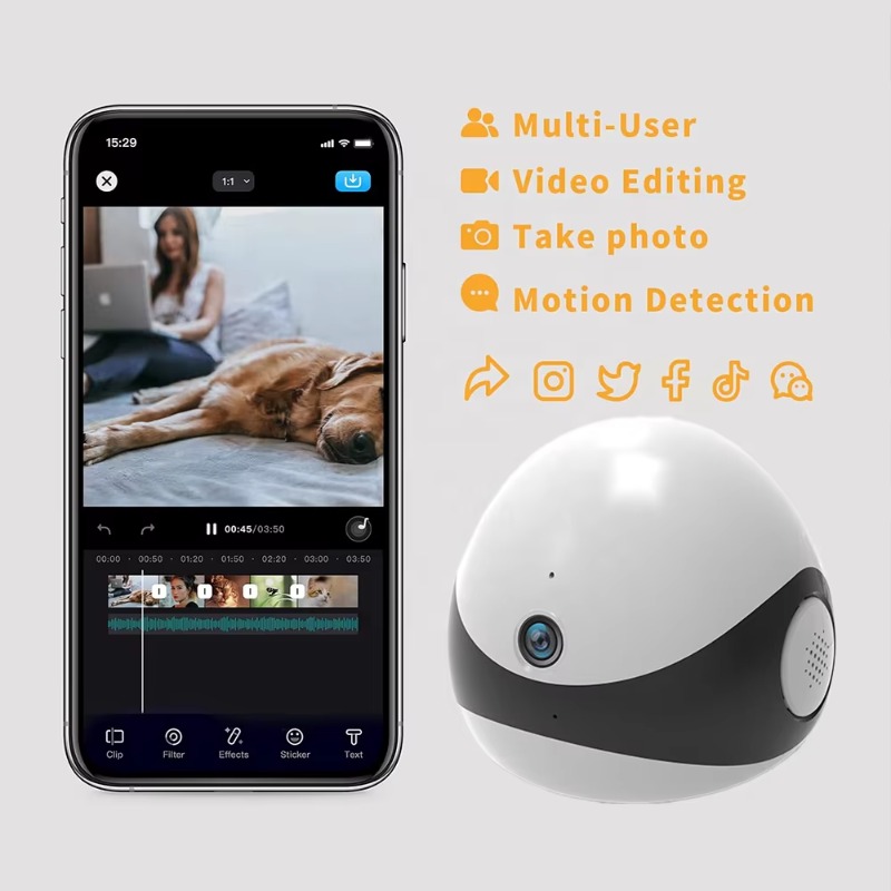 Bezprzewodowa kamera robota dl – Home Security Robots recenzja i cena