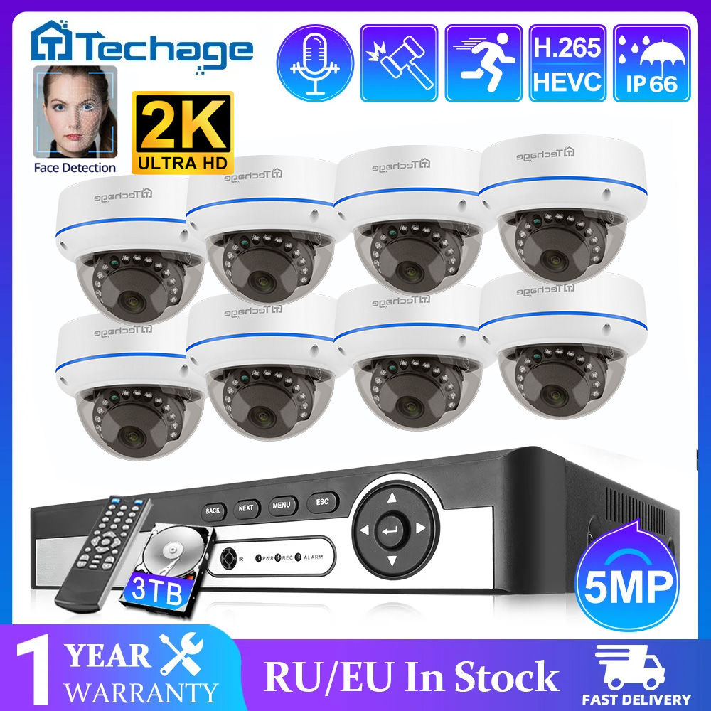 8-kanałowy system kamer bezpie – Home Security Video Recording Systems recenzja i cena