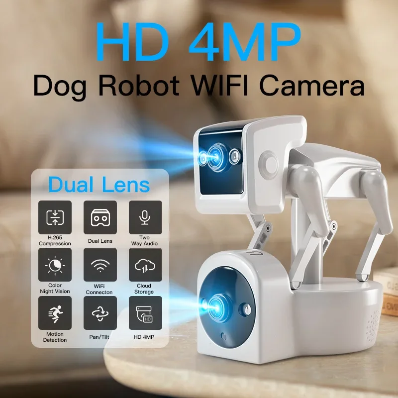 Kamera IP 2 MP Bezprzewodowa k – Home Security Robots recenzja i cena
