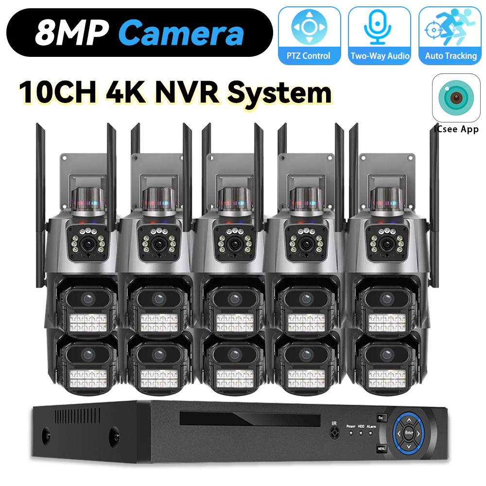 10-kanałowy system monitoringu – Home Security Video Recording Systems recenzja i cena