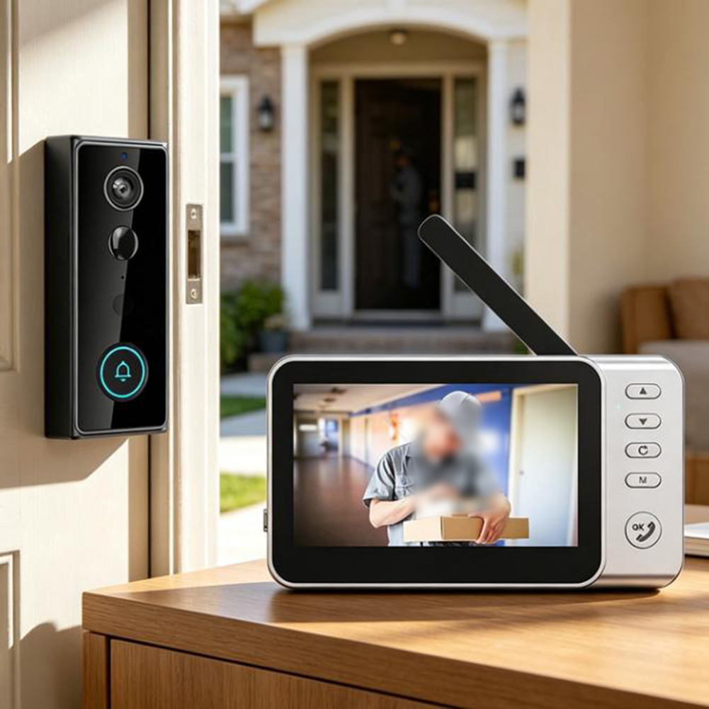 Inteligentny wideodomofon 4,5  – Home Security Video Recording Systems recenzja i cena