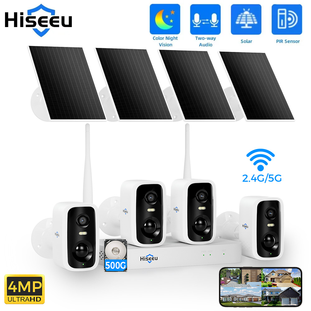 Hiseeu 10-kanałowy NVR 4MP WiF – Nvr Kit 8 Channel recenzja i cena