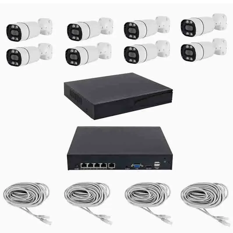 Zestaw 8-kanałowy NVR PoE 5MP  – Nvr Kit 8 Channel recenzja i cena
