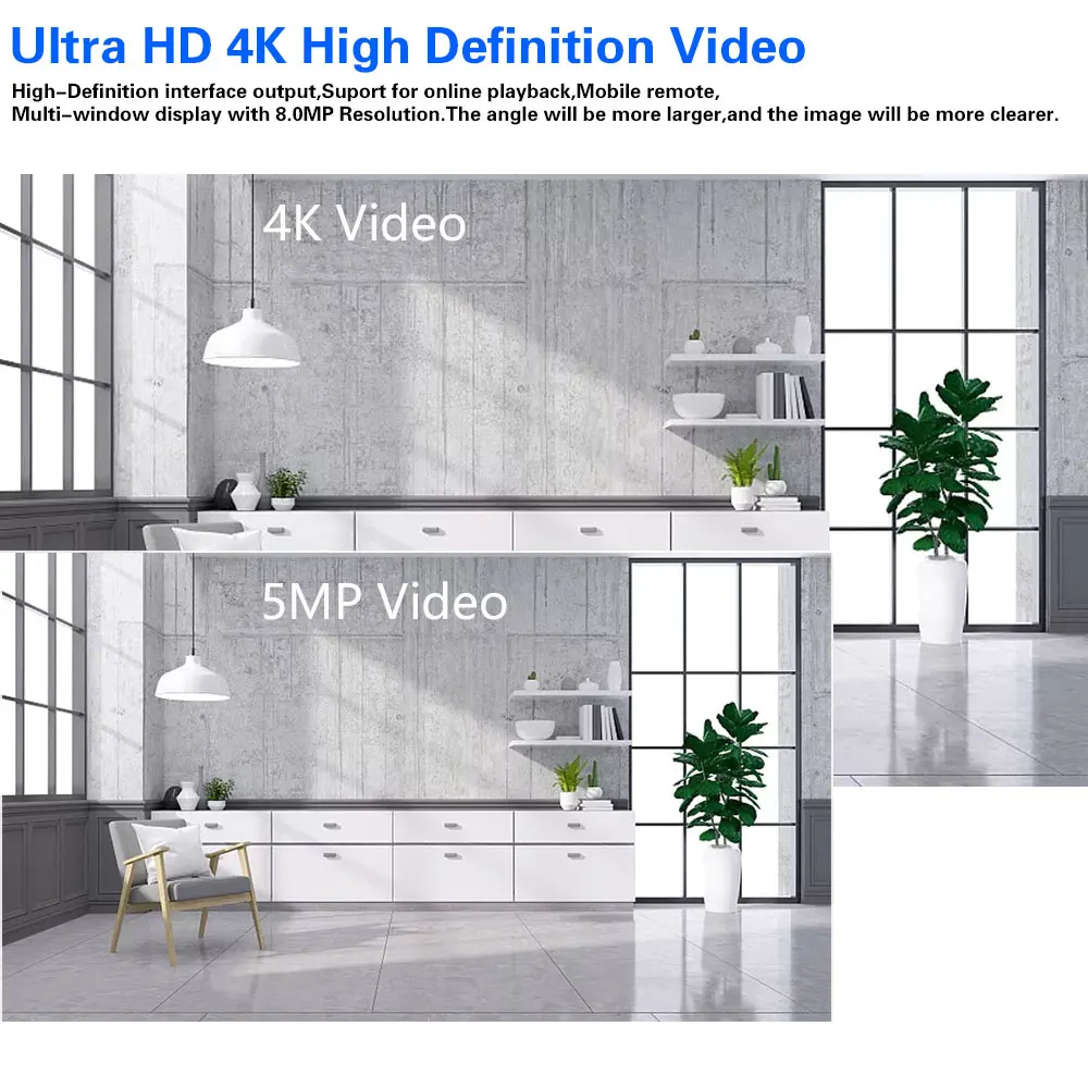 Rejestrator wideo NVR 10-kanał – Home Security Video Recording Systems recenzja i cena