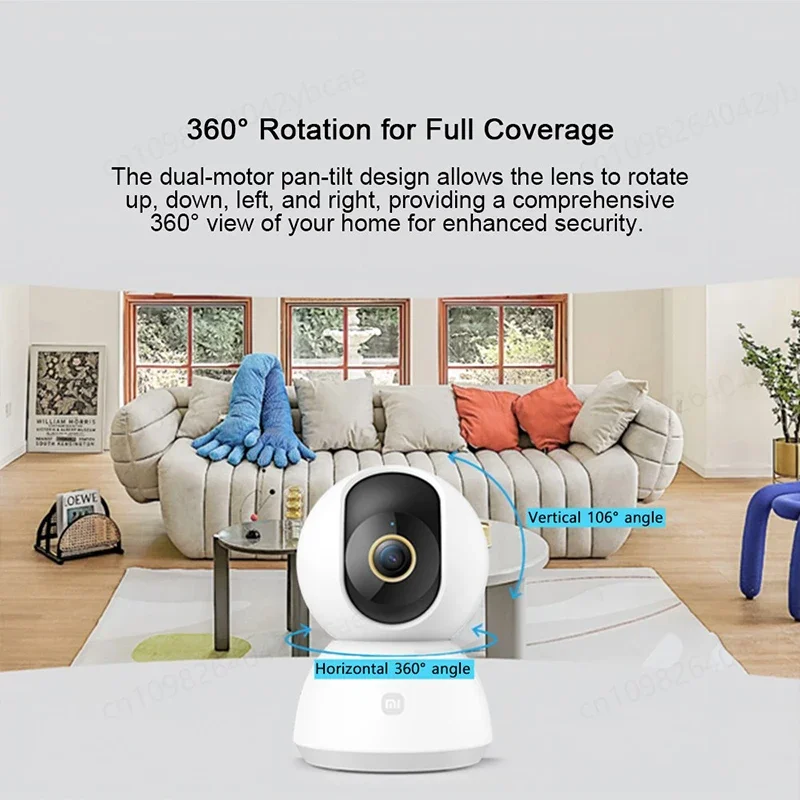 Kamera WiFi XIAOMI PTZ 2K do m – Xiaomi Home Security Camera 2K recenzja i cena