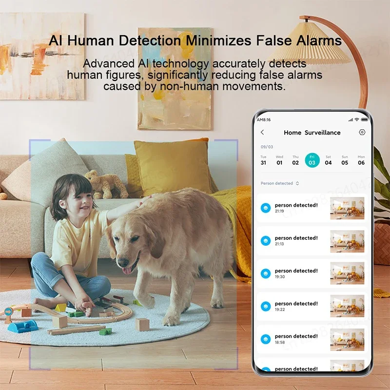 Kamera WiFi XIAOMI PTZ 2K do m – Xiaomi Home Security Camera 2K recenzja i cena